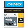 DYMO Authentic Industrial Labels for Label Writer and Industrial Label Makers - Black on White