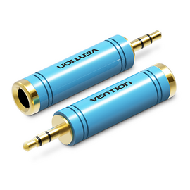 VENTION 6.5mm Female to 3.5mm Male Adapter BlueVAB-S04-L
