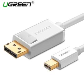 UGREEN MD105 (10408) Mini DP to DP Cable 2m (White)