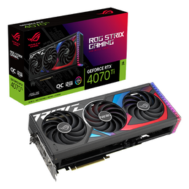 GPU ASUS STRIX ROG-STRIX-RTX4070TI-O12G-GAMING GeForce RTX 4070 TI OC 12 GB 192 bit GDDR6 (90YV0II0-M0NA00)