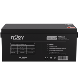 აკუმულატორი nJoy GE25012KF 12V VRLA AGM Battery - BTVGCBEOGHYKFCW01B