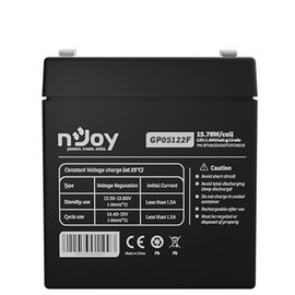 აკუმულატორი nJoy GP05122F 12V VRLA AGM Battery - BTVACEUOATF2FCN01B