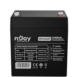 აკუმულატორი nJoy GP4.5121F 12V VRLA  AGM Battery - BTVACDUEATE1FCN01B