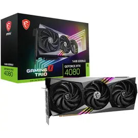GPU MSI GeForce RTX 4080 16GB GAMING X TRIO 256 bit GDDR6 (912-V511-046)