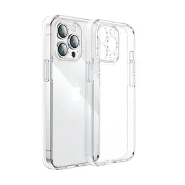Mobile Case Ovose UltraSlim Case Unique Skid Series Apple Iphone 15 Pro Max With Camera Holes - Transparent