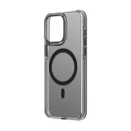 Mobile Case Uniq Hybrid Magclick Charging Calio Iphone 15 Pro Max - Grey Tinted