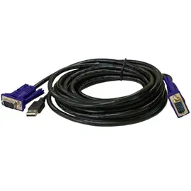 KVM კაბელი D-link DKVM-CU3 2 in 1 USB KVM Cable in 3m (10ft)