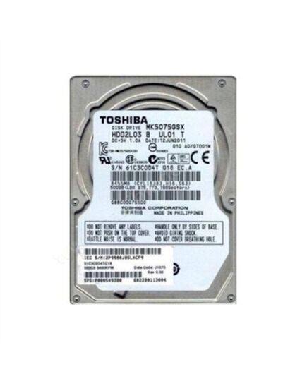 TOSHIBA 500GB 2.5" (MQ01ABF050)