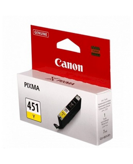 Canon Original BJ CLI-451Y Yellow iP7240, MG5440