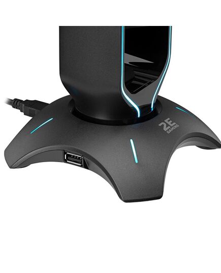 2E GAMING Headset Stand GST310 3in1 RGB USB - Black