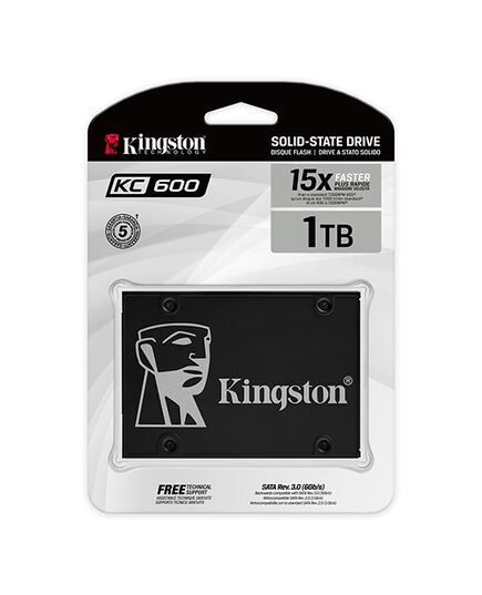 Kingston 1024GB SSD 2.5 KC600 SATA 3D TLC