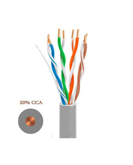 CCA Cat5e UTP 0.5mm Indoor Cable 305m