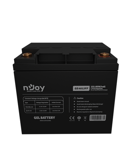 აკუმულატორი nJoy GE4012FF 12V VRLA GEL Battery - BTVGCDTOMTCFFCN01B