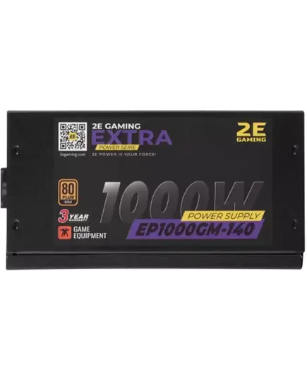 კვების ბლოკი 2E GAMING EXTRA POWER 1000W 80 PLUS Gold EP1000GM-140 (2E-EP1000GM-140)