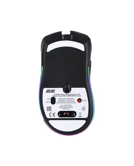 Mouse 2E Gaming MG350 7500 DPI (2E-MG350UB-WL) - Black