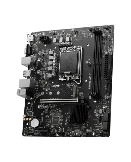 Motherboard PRO H610M-E LGA 1700 2xDDR5 MicroATX HDMI VGA (911-7D48-019)