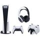 Sony Playstation 5 CD version with PULSE 3D Headset & DualSense Charging Station